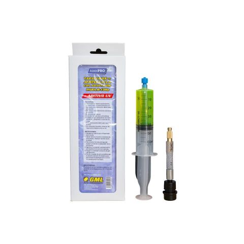 ADD,  Tapafugas+DYE sist. de AA para R134a/12a/FC
